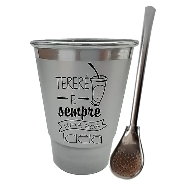 Kit Terere - Copo com Bomba sem Tampa - Matuta